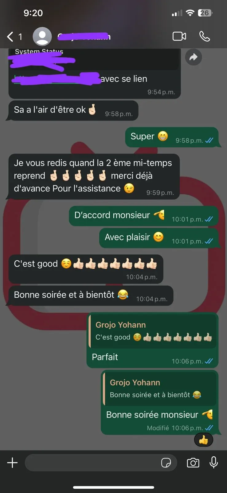 Screenshots van positieve WhatsApp klantbeoordelingen over de iptv nederland service van Flash IPTV.
